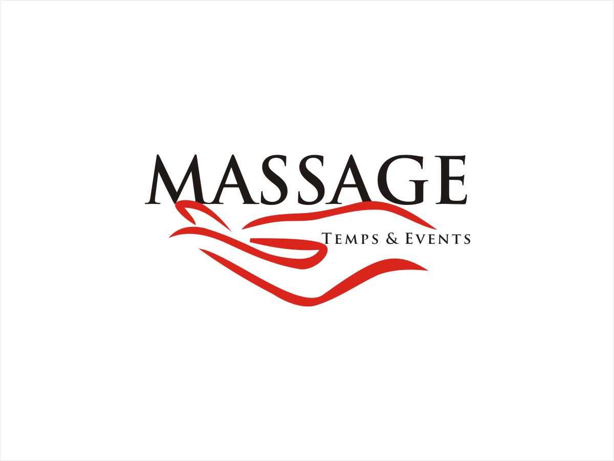 Logo-Design von Actives für Massage Therapy Temps & Events | Design #1378710
