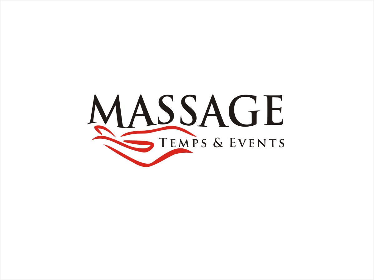 Logo-Design von Actives für Massage Therapy Temps & Events | Design #1379368