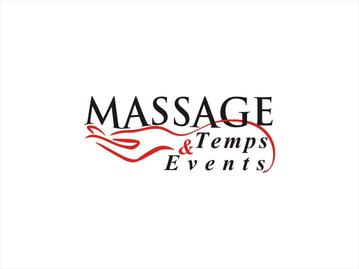 Logo-Design von Actives für Massage Therapy Temps & Events | Design #1381661