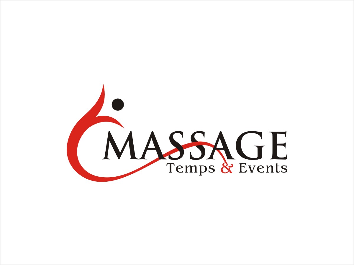 Logo-Design von Actives für Massage Therapy Temps & Events | Design #1381665