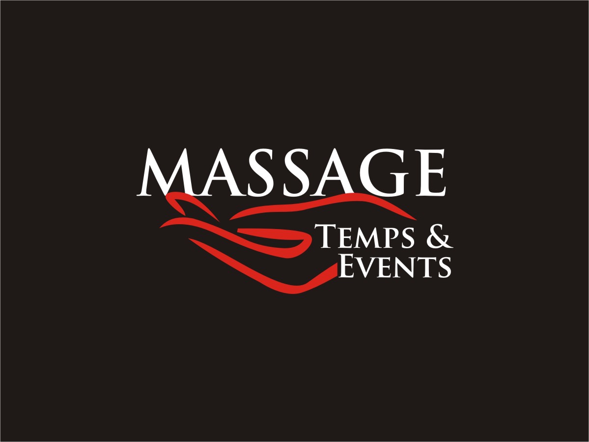 Logo-Design von Actives für Massage Therapy Temps & Events | Design #1388294