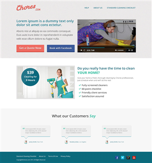 Landing Page Design by CoolDesignz for this project | Design: #4767640
