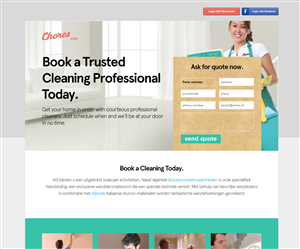 Landing Page Design by FreshCreations