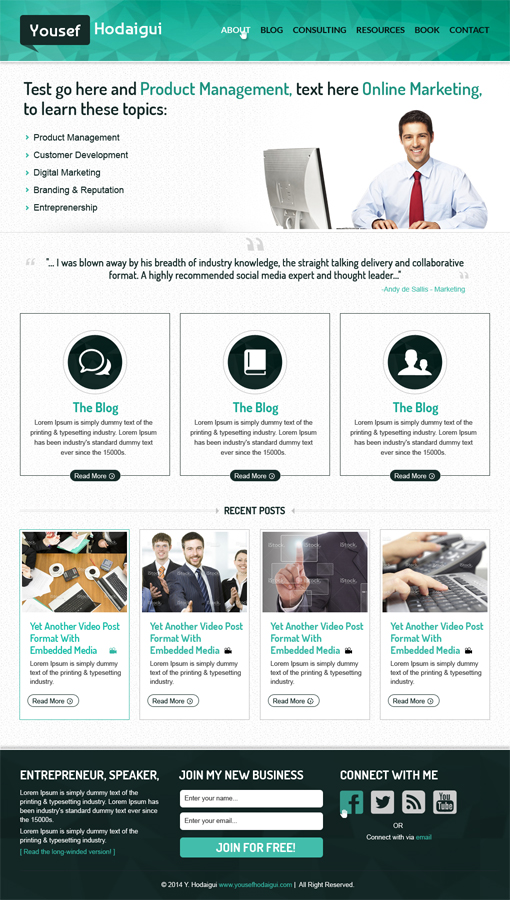 Design Wordpress par alexend pour webstormz | Design #4821972