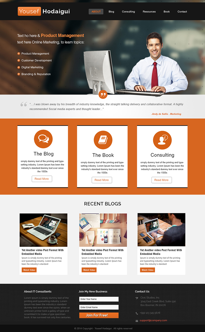 Wordpress Design by webxvision for webstormz | Design #4803369