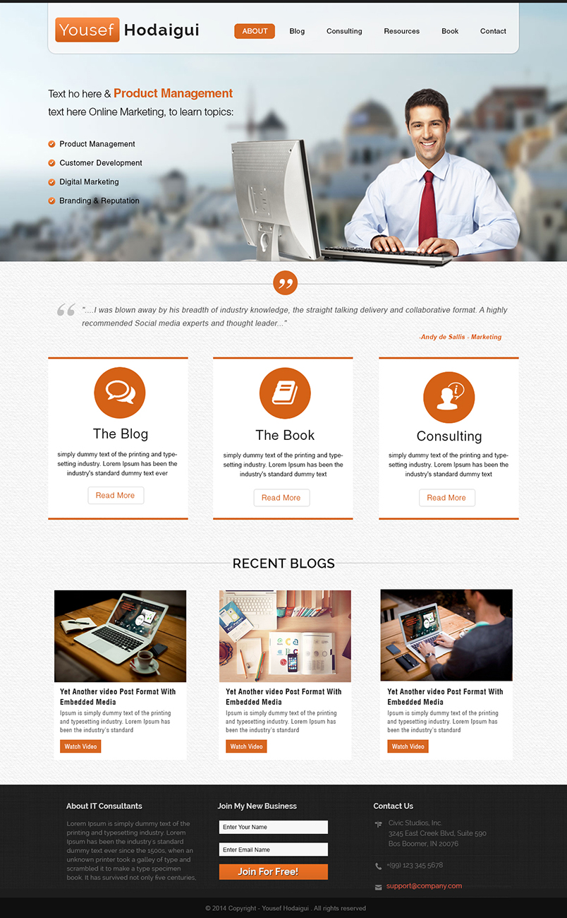Wordpress Design by webxvision for webstormz | Design #4803390