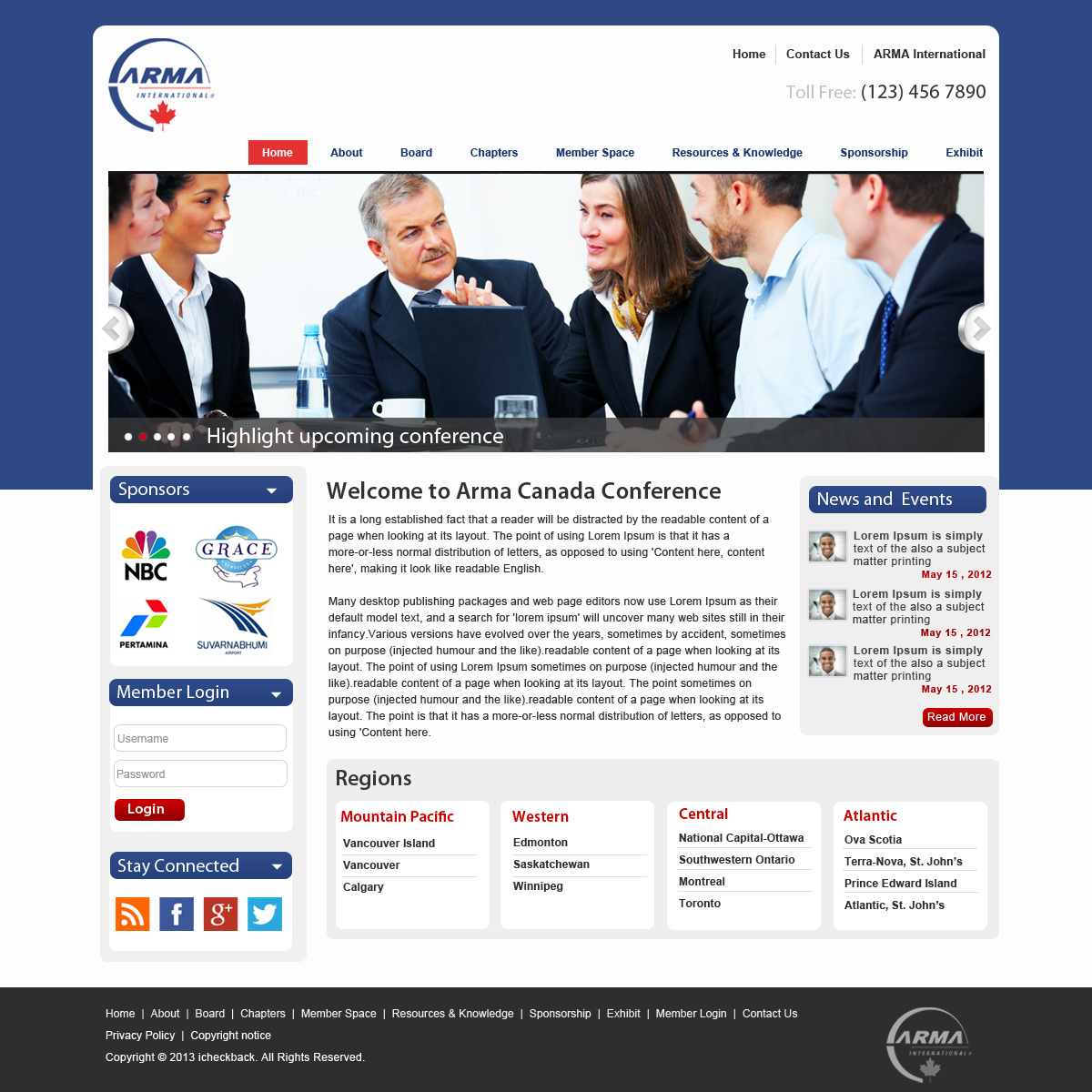 Web Design by webxvision for MarketAccess Communications INc | Design: #1358892