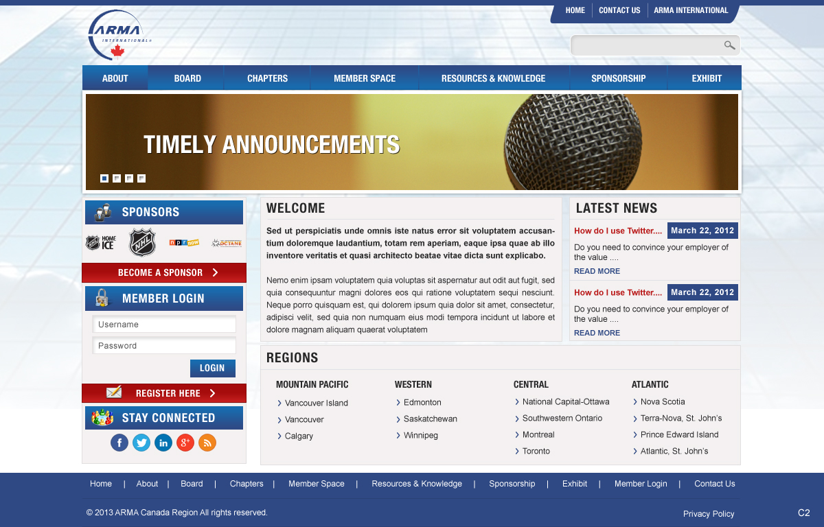 Web-Design von pb für MarketAccess Communications INc | Design #1350160