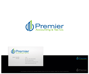 Diseño de Logo por Daniel Caso para Premier Accounting & Tax Co | Diseño #4754346