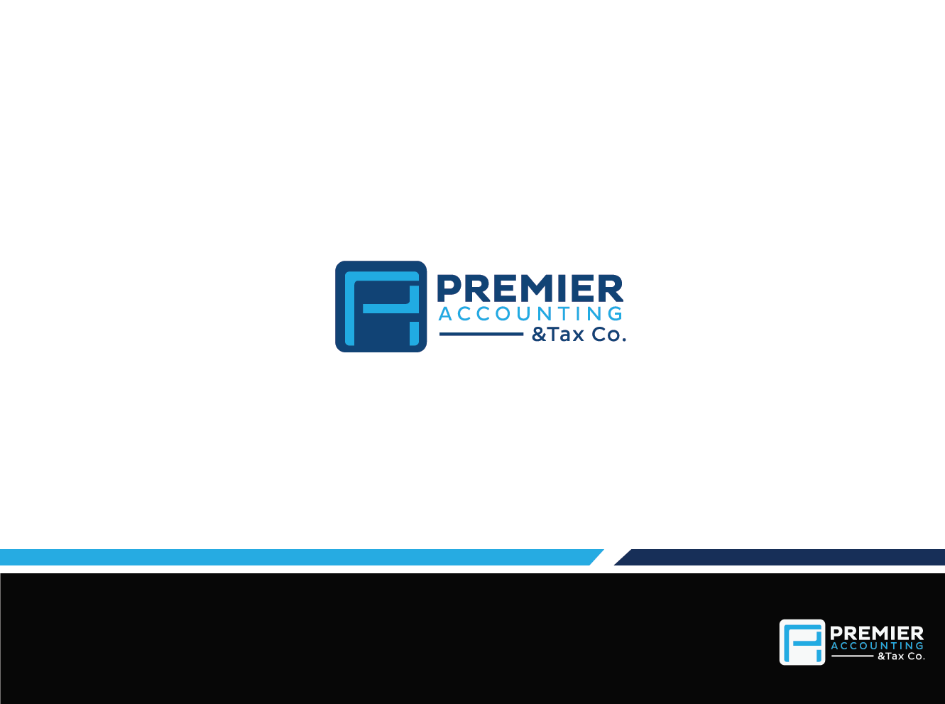 Logo Design by Graphix Lab for Premier Accounting & Tax Co | Design #4820759
