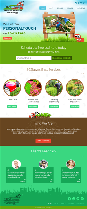 Diseño Web por Arindam para este proyecto | Diseño #4790264