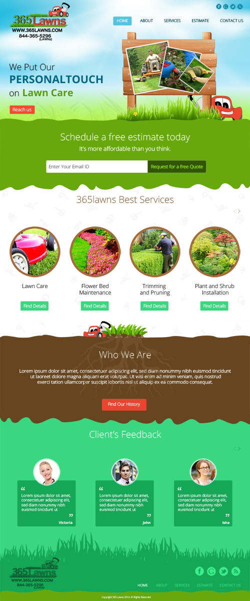Web Design by Arindam for this project | Design #4797874