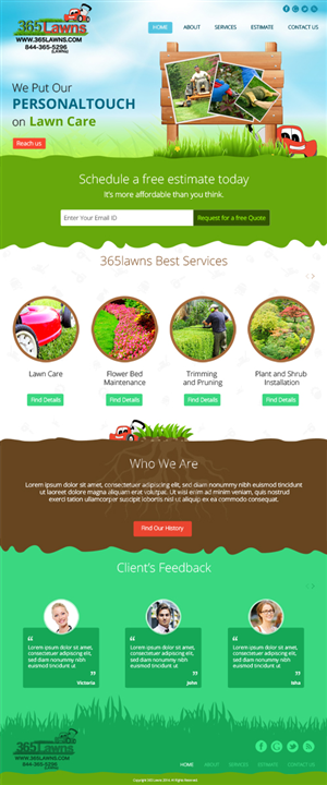 Web Design by Arindam for this project | Design: #4797874