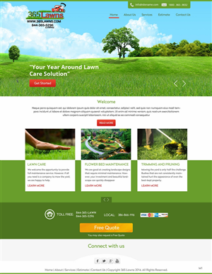 Web Design by pb for this project | Design: #4766697