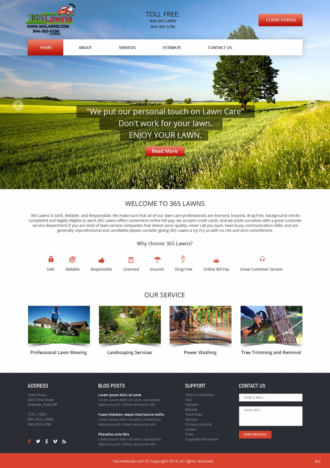 Web Design by pb for this project | Design #4766699
