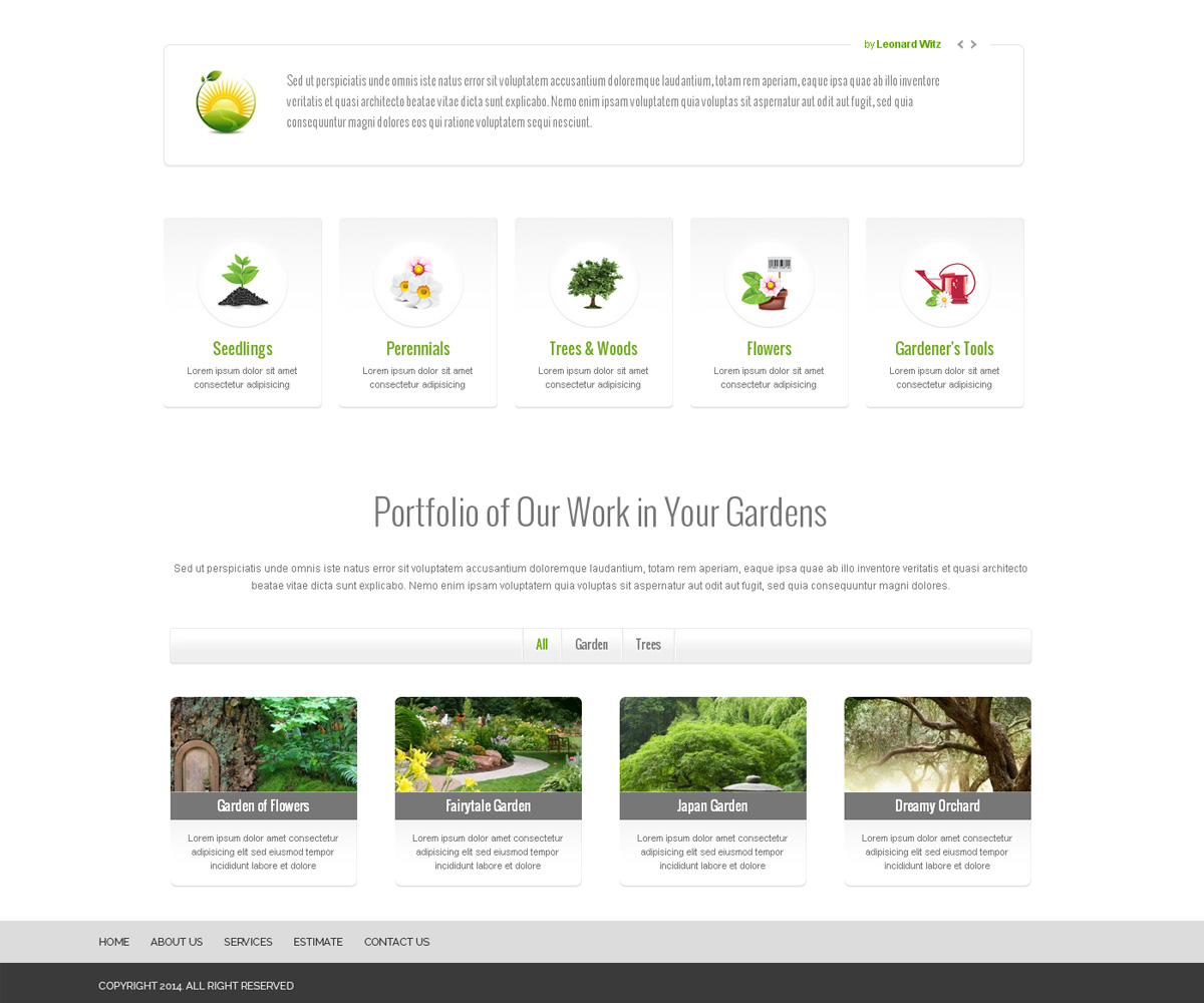 Web Design by iLibart for this project | Design #4756147