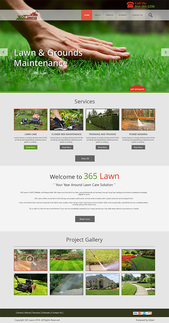 Web Design by iLibart for this project | Design #4762065