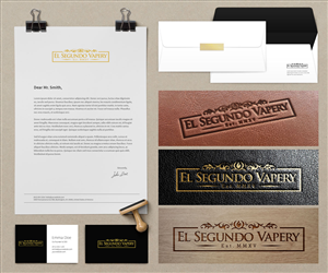 El Segundo Vapery Est. MMXV | Design de Logo par Fatboy Graphic