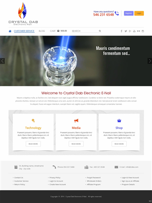WordPress-Design von pb für dieses Projekt | Design: #4855618