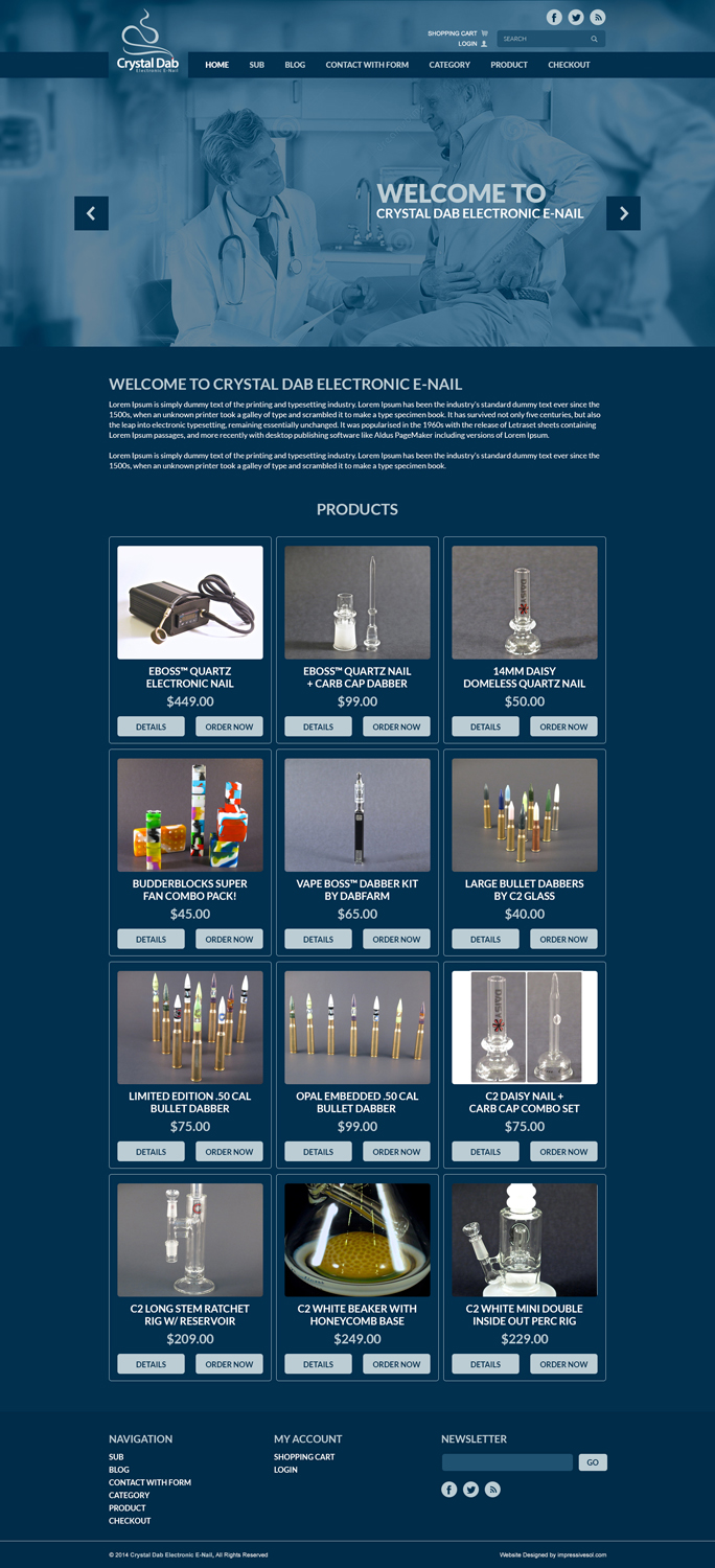 Wordpress Design by Impressive Solutions for this project | Design #4763136