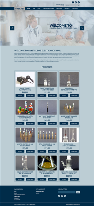 Diseño Wordpress por Black Stallions Impressive Solutions para este proyecto | Diseño #4763142