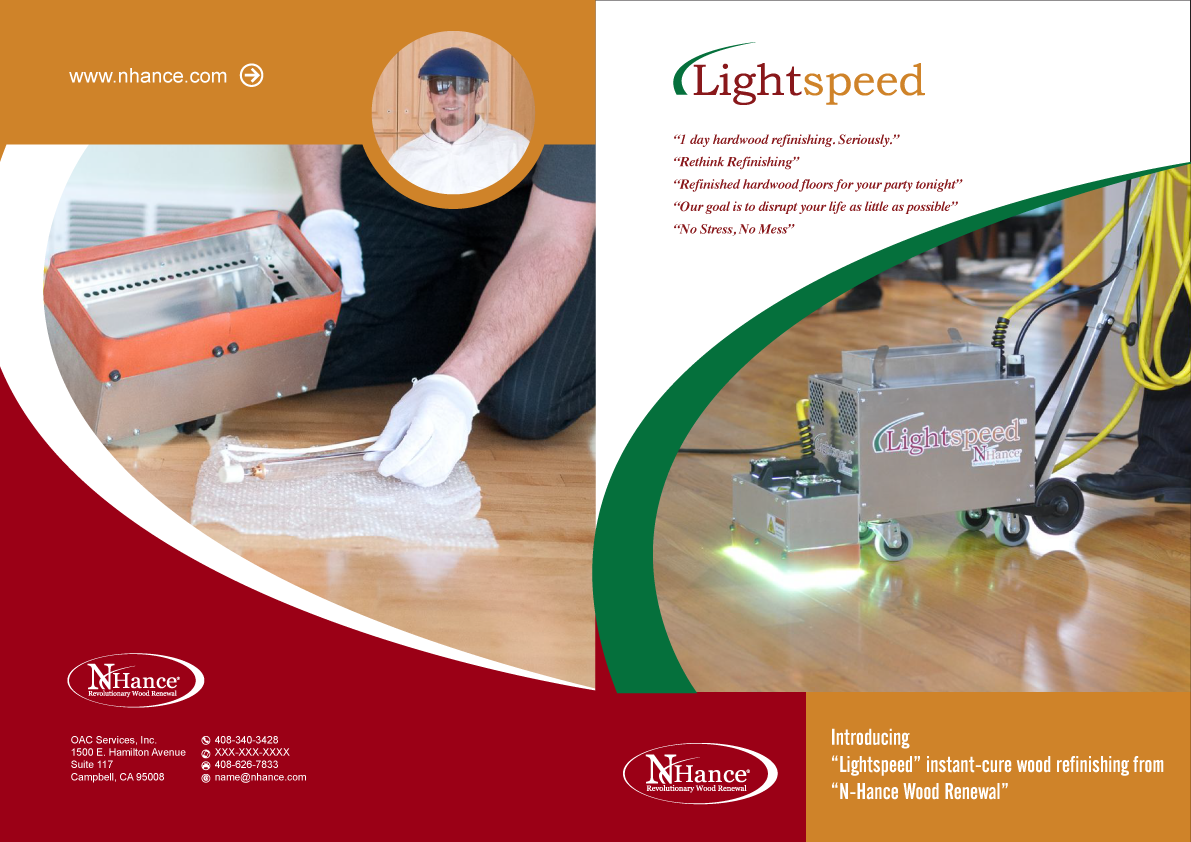 Brochure Design by designgreen for N-Hance | Design #1359990