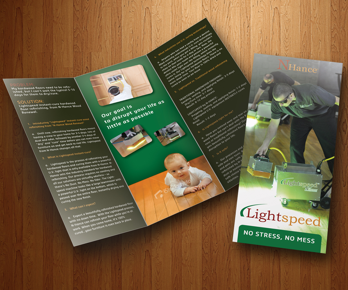 Brochure Design by neboica for N-Hance | Design #1351392