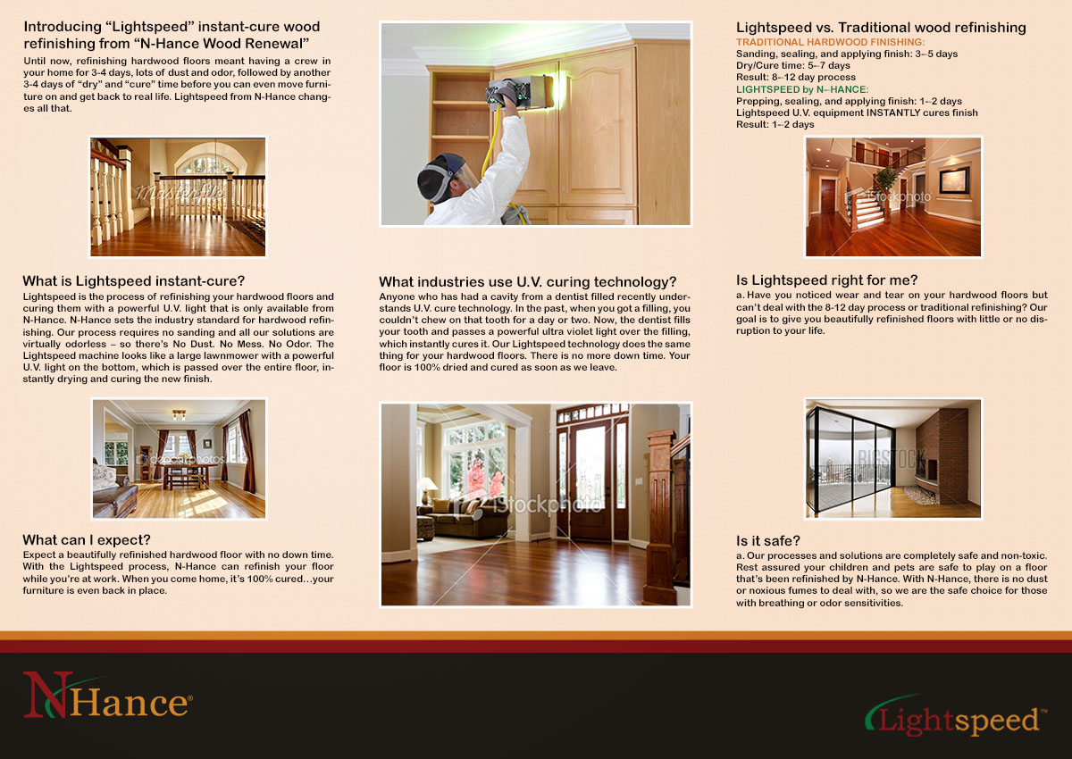 Brochure Design by WirePaper for N-Hance | Design #1351869