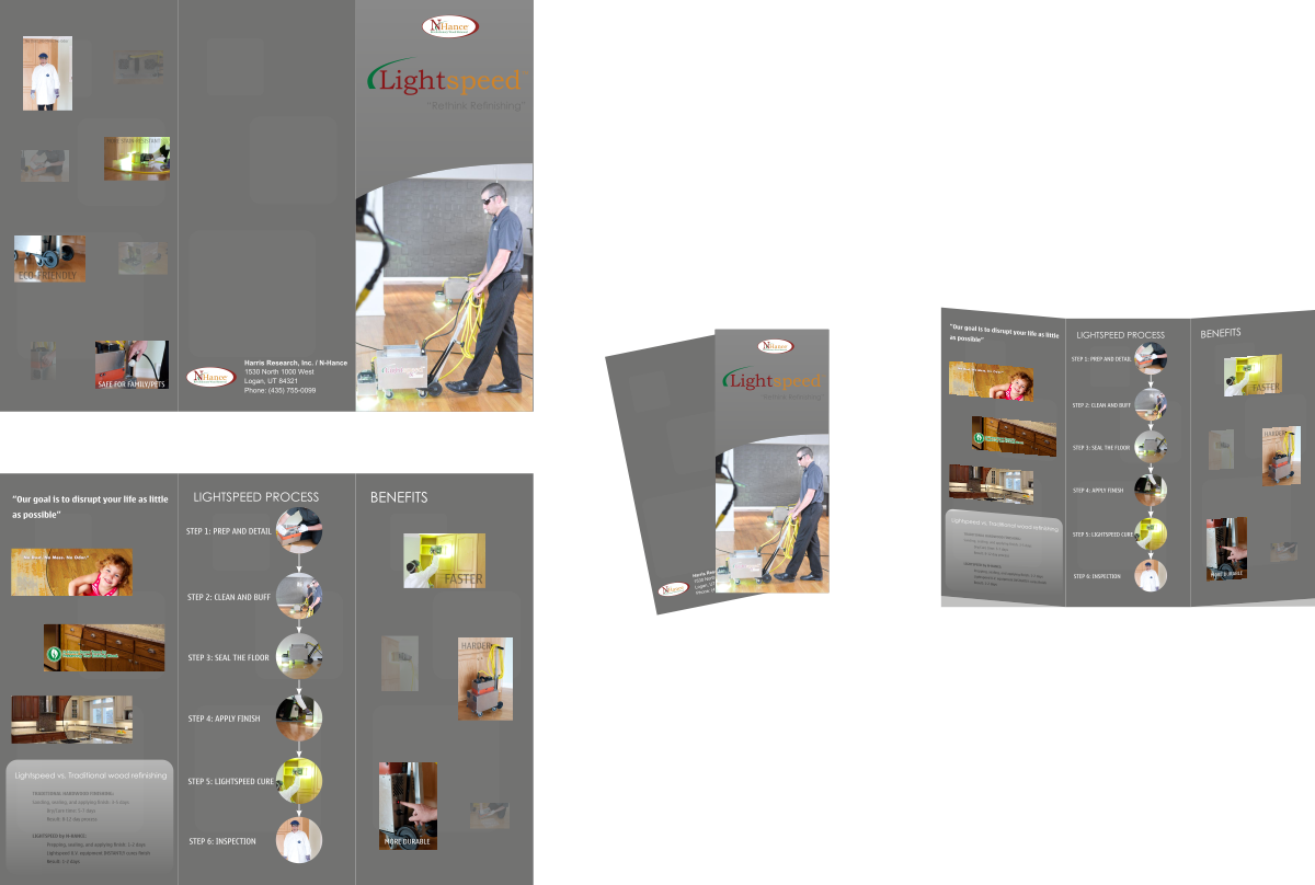 Brochure Design by Vzentale for N-Hance | Design #1356087