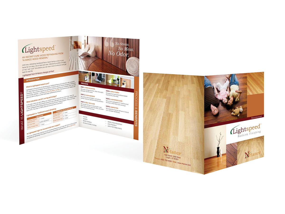 Brochure Design by Ignited Design Studio for N-Hance | Design #1368890