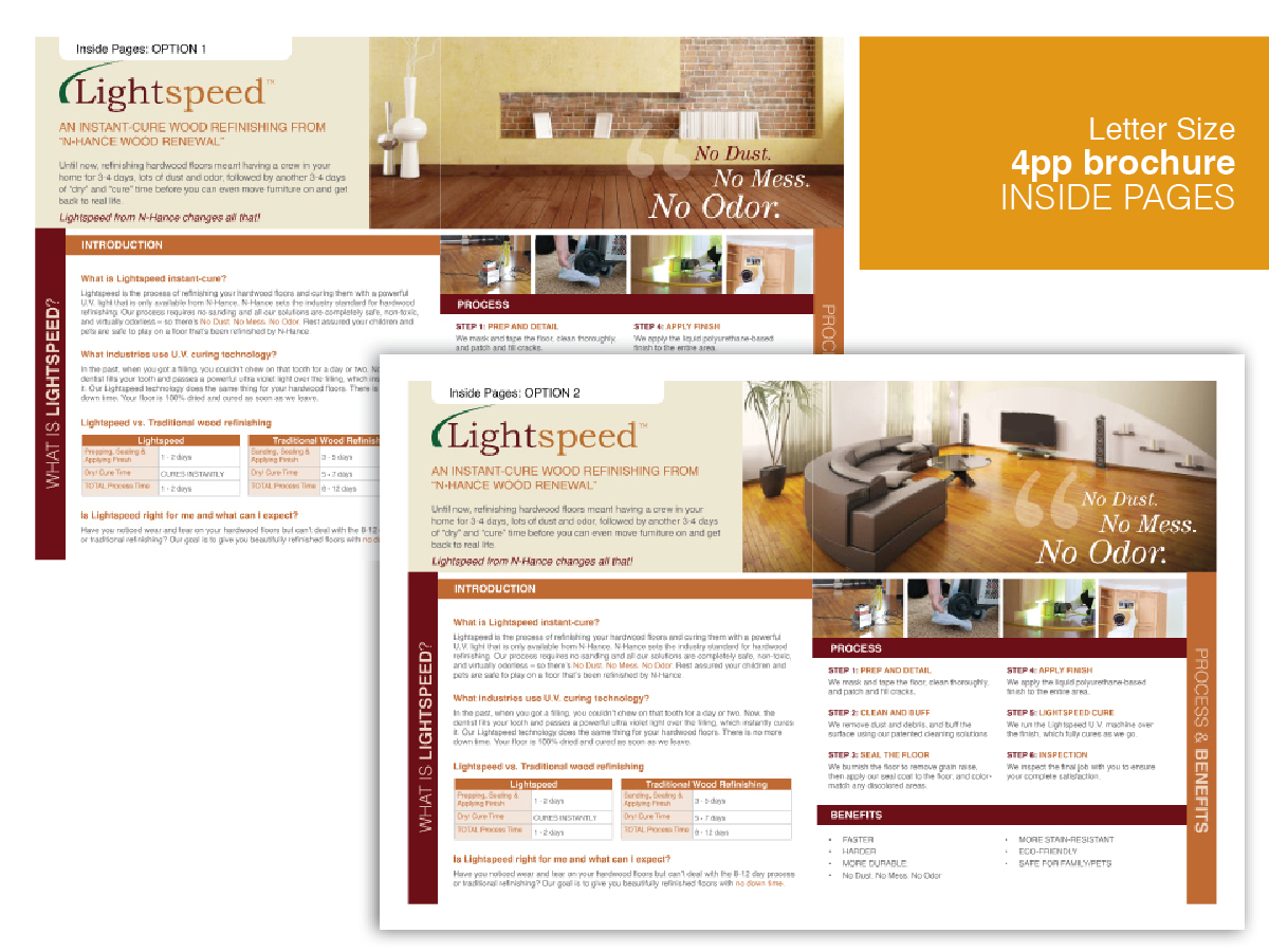 Brochure Design by Ignited Design Studio for N-Hance | Design #1388880