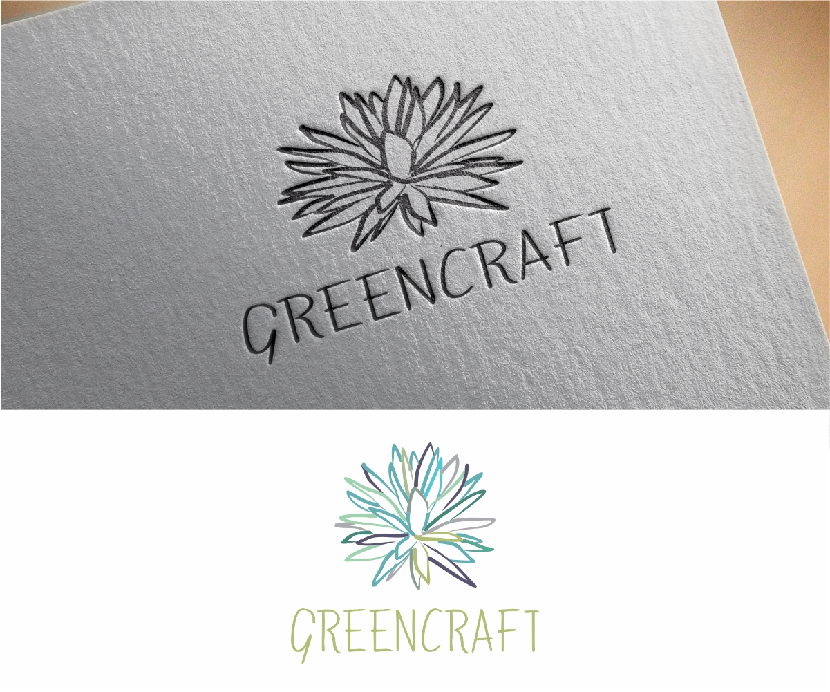 Small Business Logo Design for Greencraft by Mandarina Design 4769136
