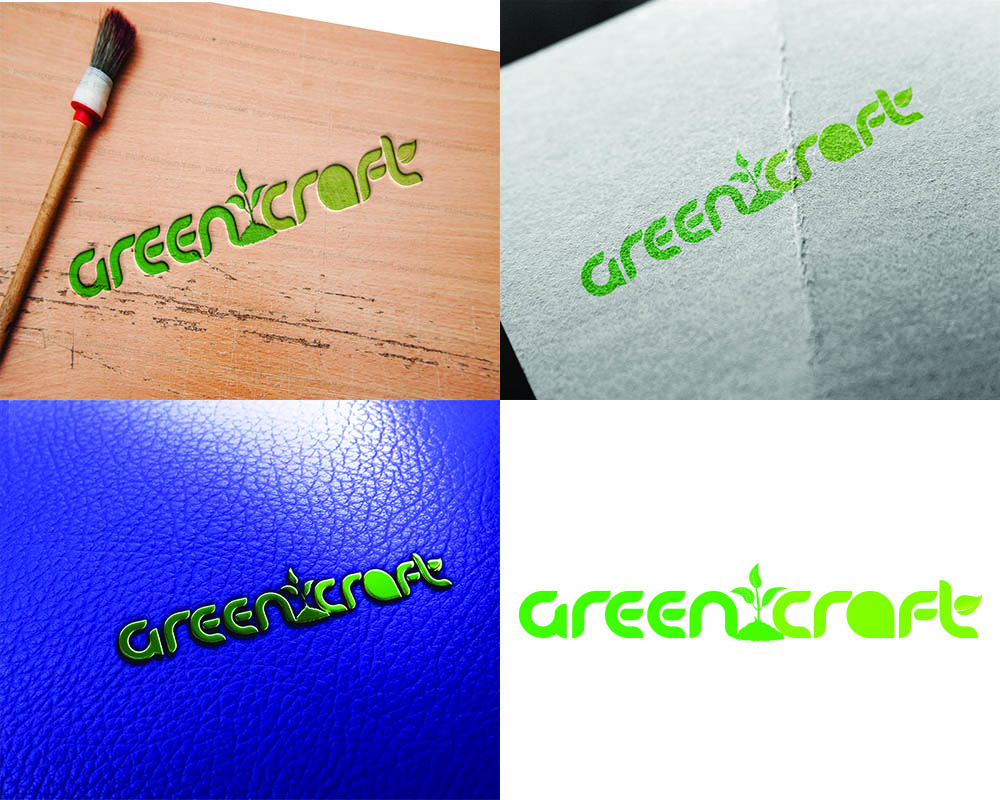 Small Business Logo Design for Greencraft by nuhanenterpriseIT Design