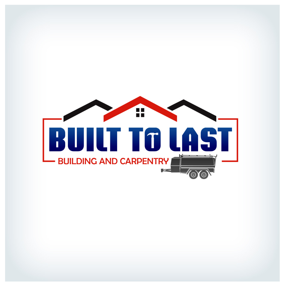 Carpentry Logo Design for BUILT TO LAST building and carpentry by ...