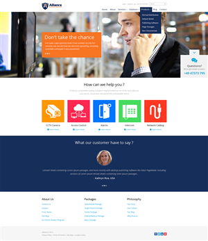 Diseño Web por sandeepkasundra para este proyecto | Diseño #4876307