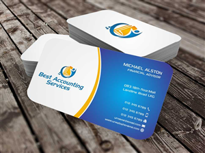 Business Card Design by szabist for Best Accounting Services Pty Ltd | Design: #4794555