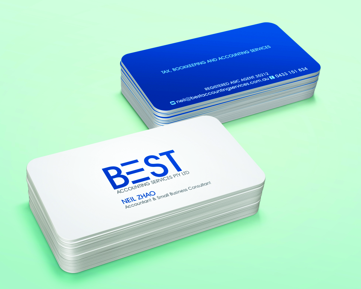 Business Card Design by creativeride for Best Accounting Services Pty Ltd | Design #4813378