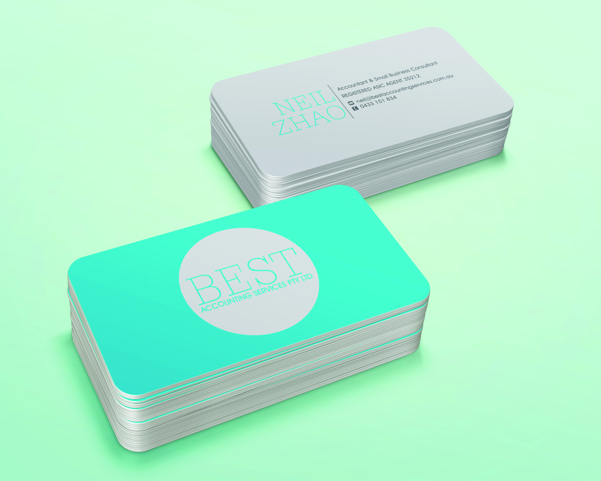 Business Card Design by creativeride for Best Accounting Services Pty Ltd | Design: #4813562