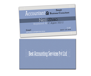 Small Accounting Practice needs something creative | Visitenkarten-Design von JK18