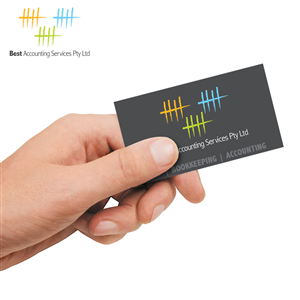 Business Card Design by WholeBranding® for Best Accounting Services Pty Ltd | Design: #4805663