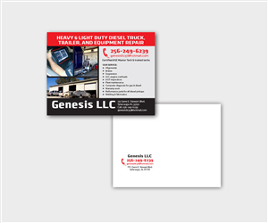 genesis  | Postcard Design by mcoco
