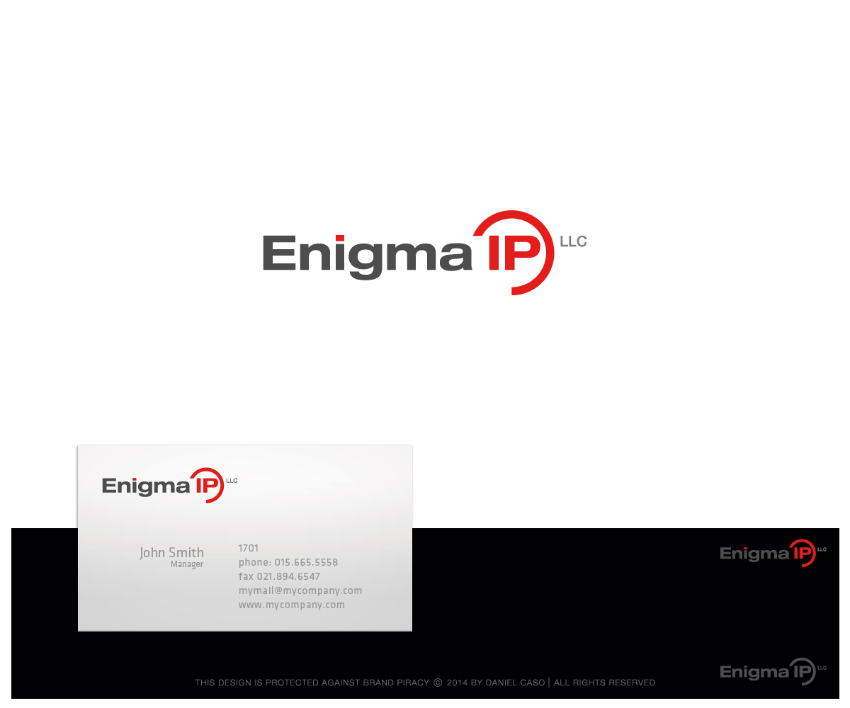 Logo-Design von Daniel Caso Design für Enigma IP LLC | Design #4761306