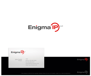 Logo Design by Daniel Caso Design for Enigma IP LLC | Design: #4761306