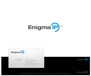 Logo Design by Daniel Caso Design for Enigma IP LLC | Design: #4761308