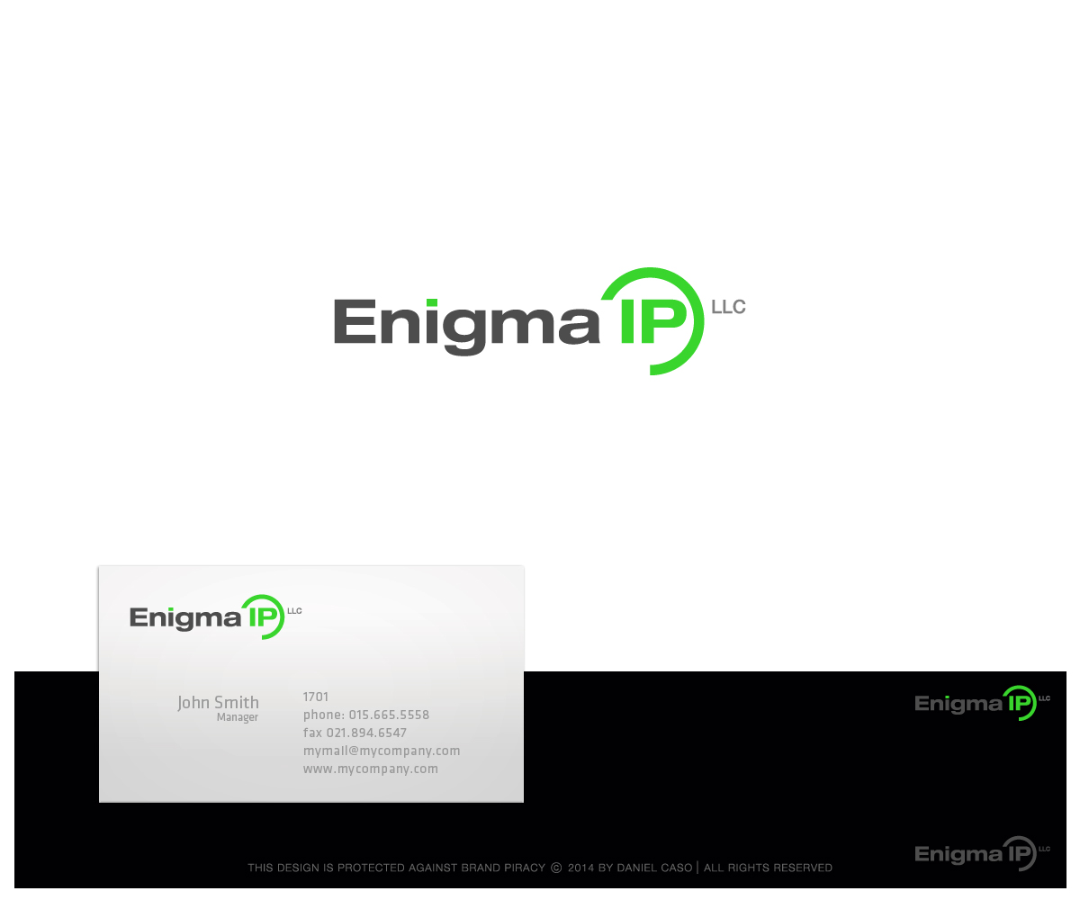 Logo Design by Daniel Caso Design for Enigma IP LLC | Design #4761317