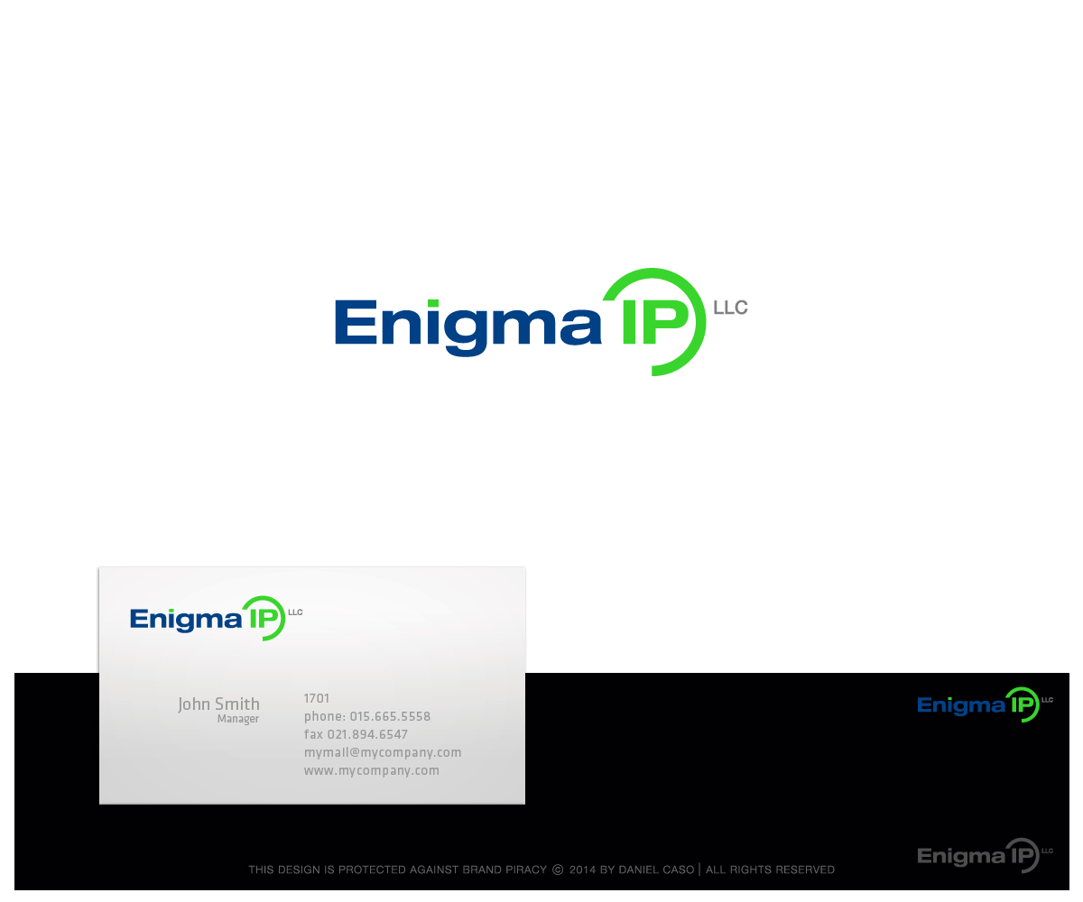 Logo Design by Daniel Caso Design for Enigma IP LLC | Design #4761320