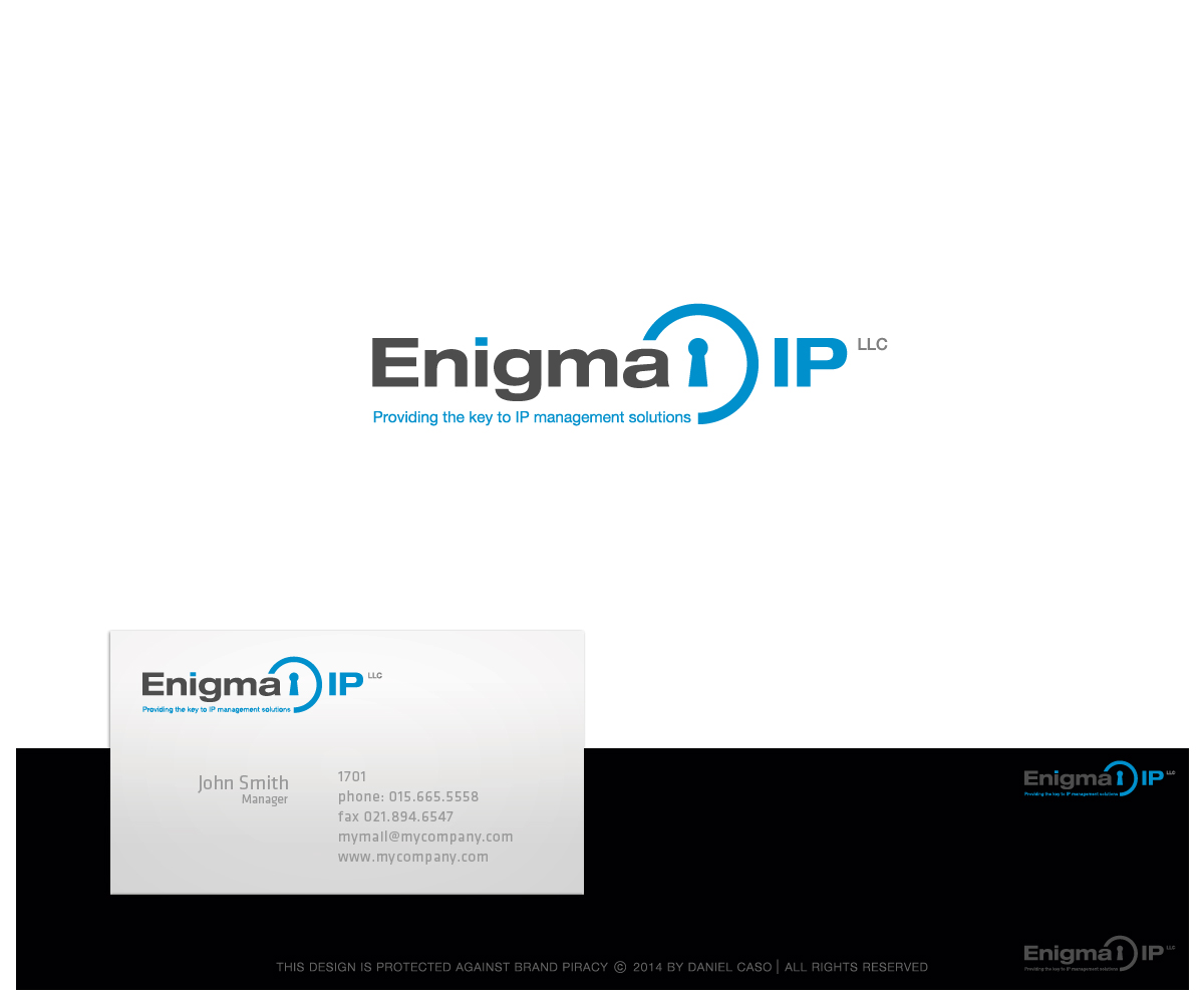 Logo Design by Daniel Caso Design for Enigma IP LLC | Design #4764462
