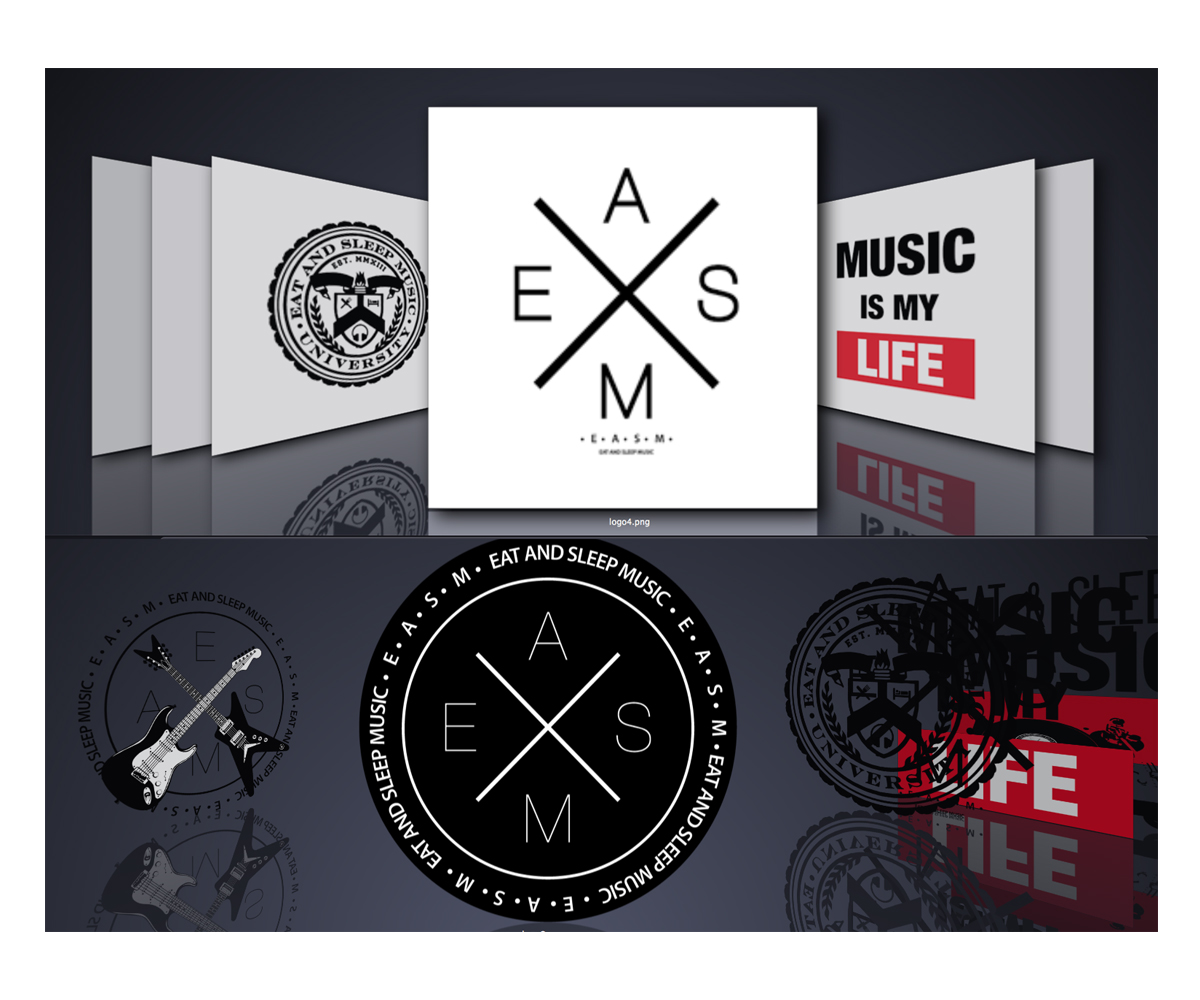 Graphic Design by see why for Eat and Sleep Music clothing | Design: #4762600