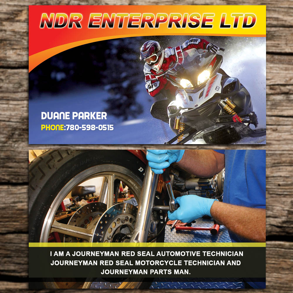 Visitenkarten-Design von Sandaruwan für NDR Enterprise Ltd  | Design #4767422
