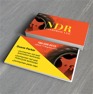 Business Card Design by craive for NDR Enterprise Ltd  | Design #4785742
